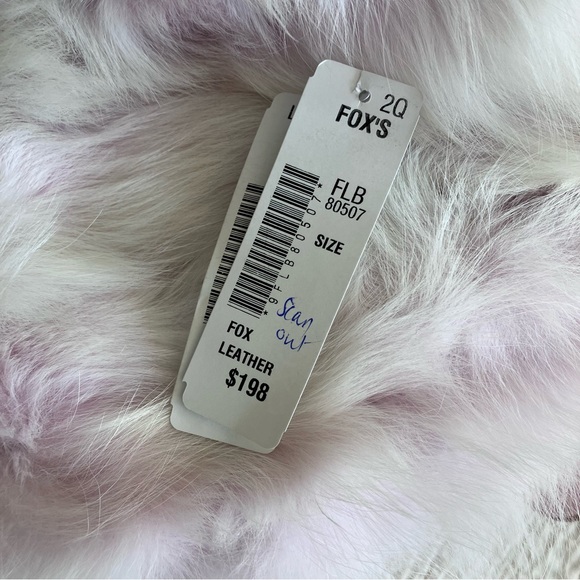 NWT Flo & Clo pink leather & fur shoulder bag - Picture 11 of 14